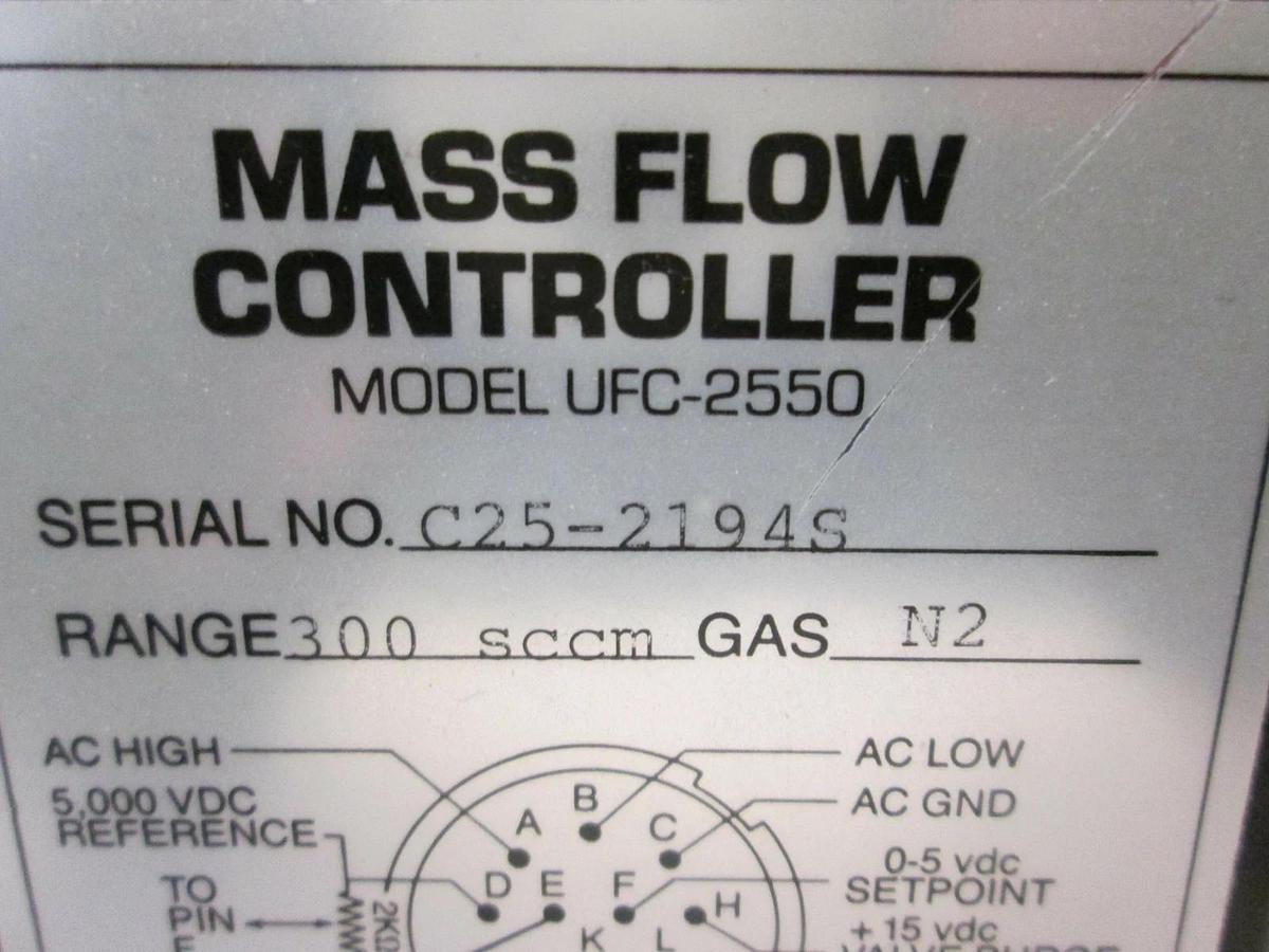Used Unit UFC-2550, Mass Flow Controller MFC, N2, 300 SCCM, Used