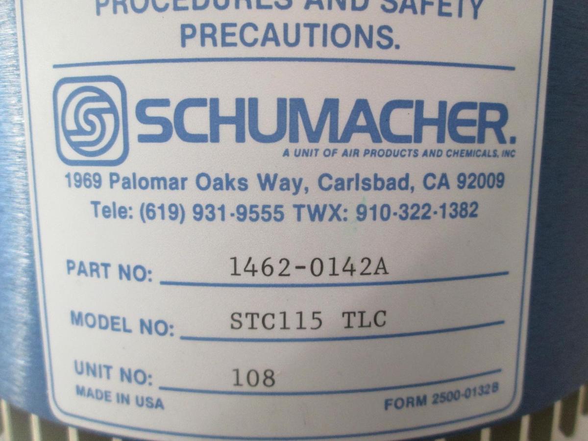 Used Schumacher, STC115 TLC, High Temperature Controller, Used