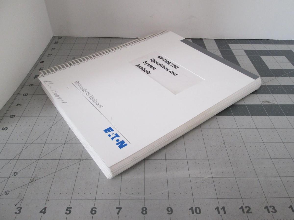 Used Eaton, NV-GSD/200, Operations and System Analysis Used
