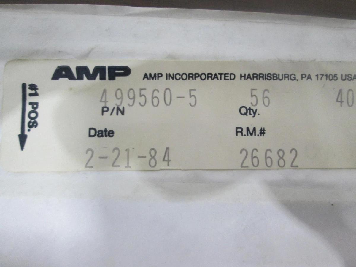 AMP, 406-23-405, Amp-Latch Connector Series, New, Lot of 56