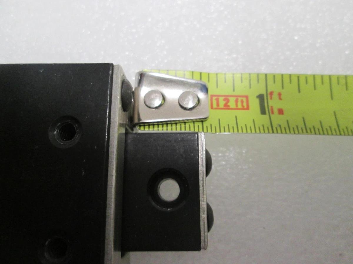 Used Del-TronLinearBearing Guide Block w/ Guide Rail, Used