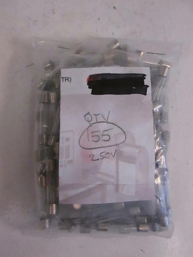 Used SOC Miniature Fuses Glass Fuses 250V- Lot of 155