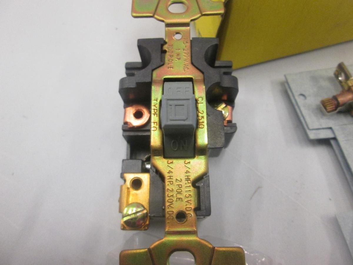 Used Square D, FO-1, FHP Manual Starter Open Type, New