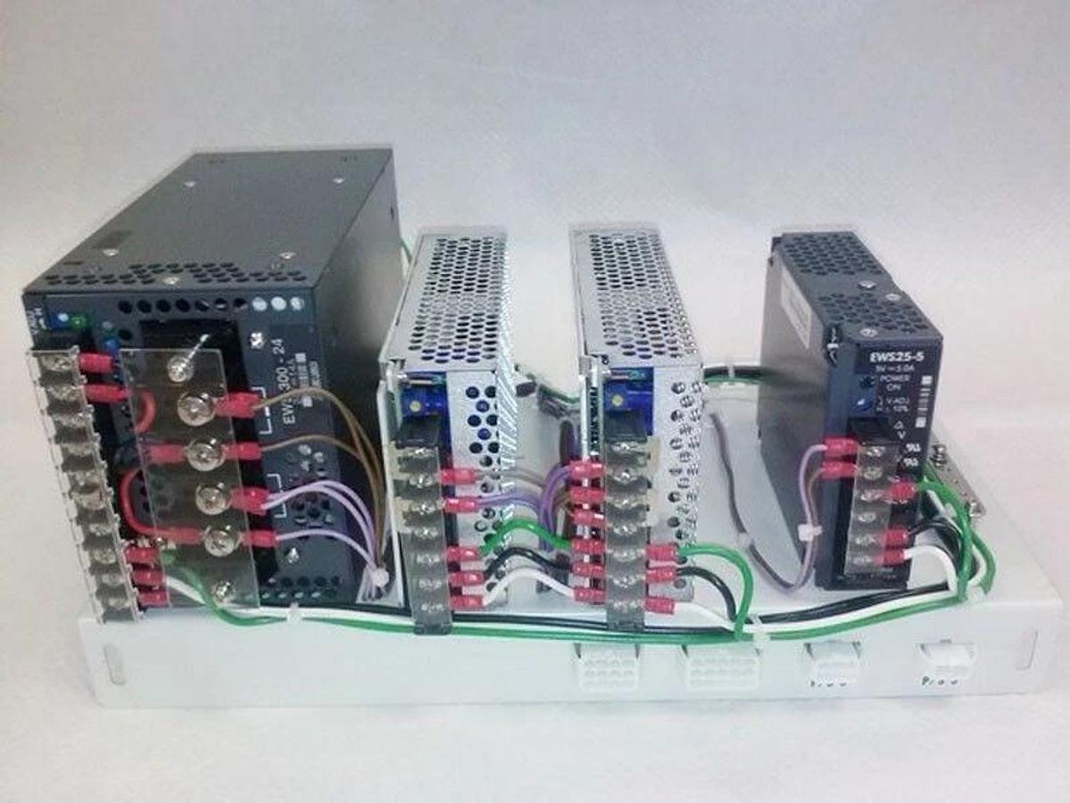 Used TEL Tokyo Electron TS-4000Z DC Power Supply Rack, Used