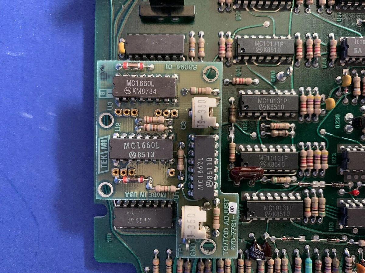 Used Tektronix 670-5383-06 P4 Cycle Length PCB, Used