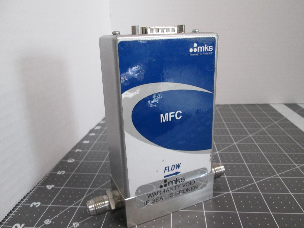Used MKS, GE50A001203RBV010, Mass Flow Controller 2000 SCCM He Helium MFC