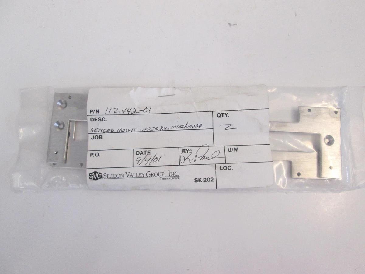 Refurbished SVG, 112442-01, Sensor Mount Upper Ru, Over/Under, Lot of 2