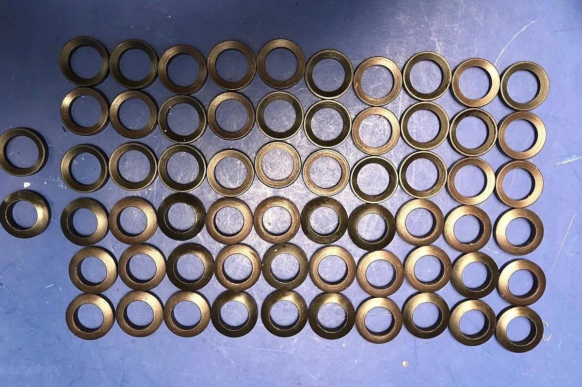 Used 3/4"  Round Beveled Washer, 31 Cone / Taper Sets