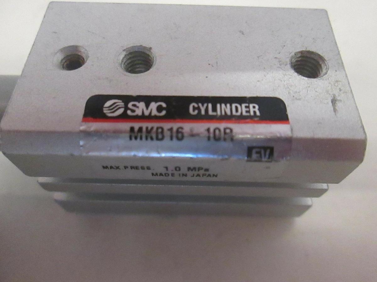 Used SMC, MKB16-10R, Rotary Clamp Cylinder, Used, Lot of 2