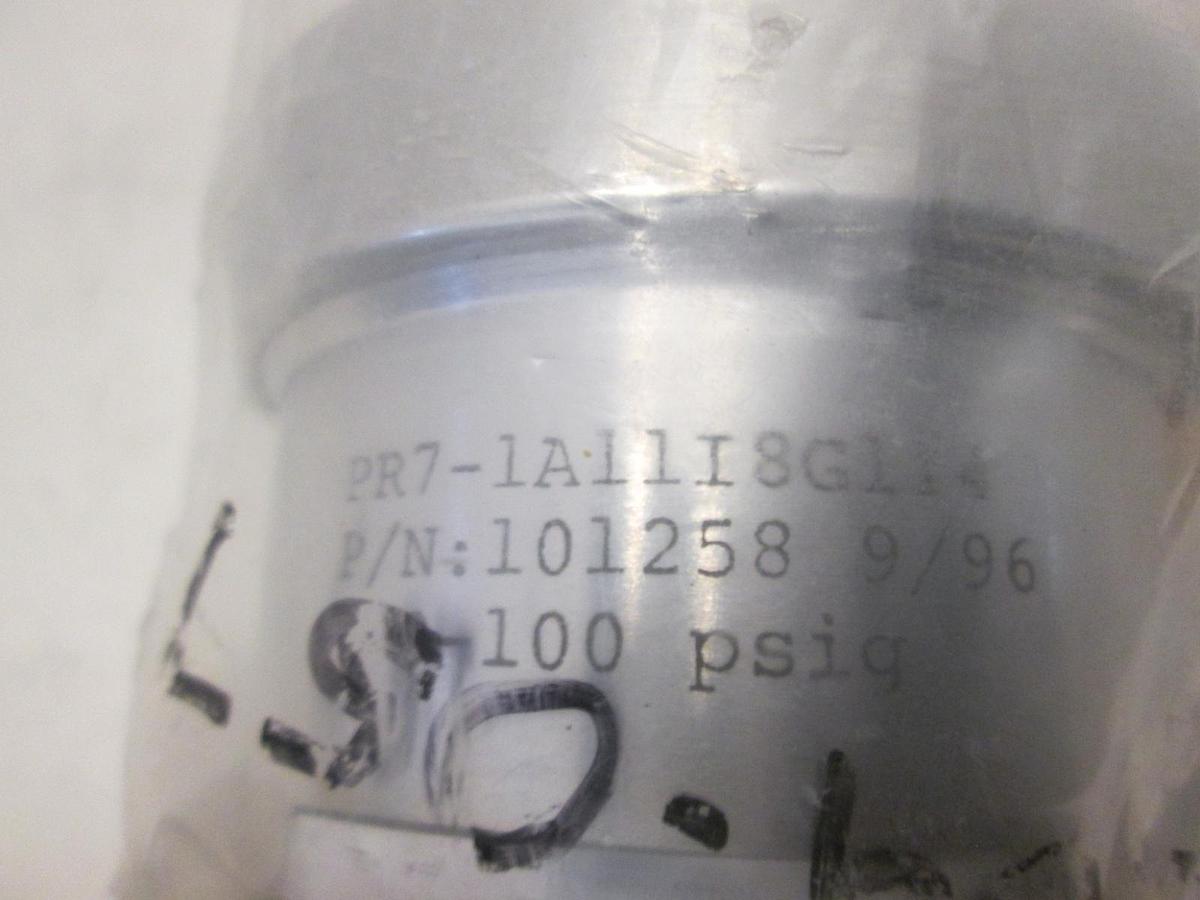 Used GO INC, 101258, REGULATOR,0-100PSI,1/4NPTF,SST R, New