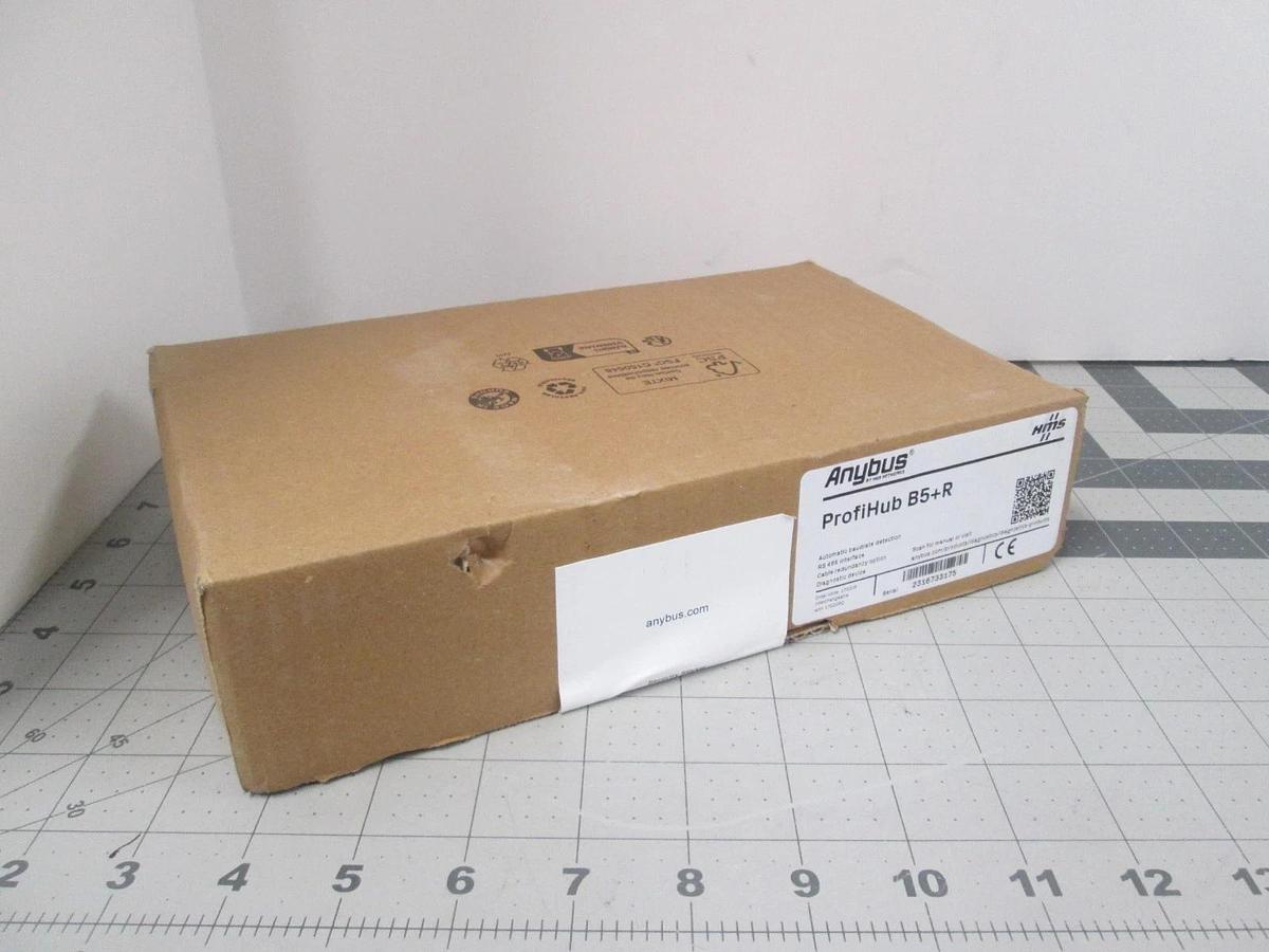 Used Anybus, ProfiHub B5+R, Network Hub, Repeater Module, New