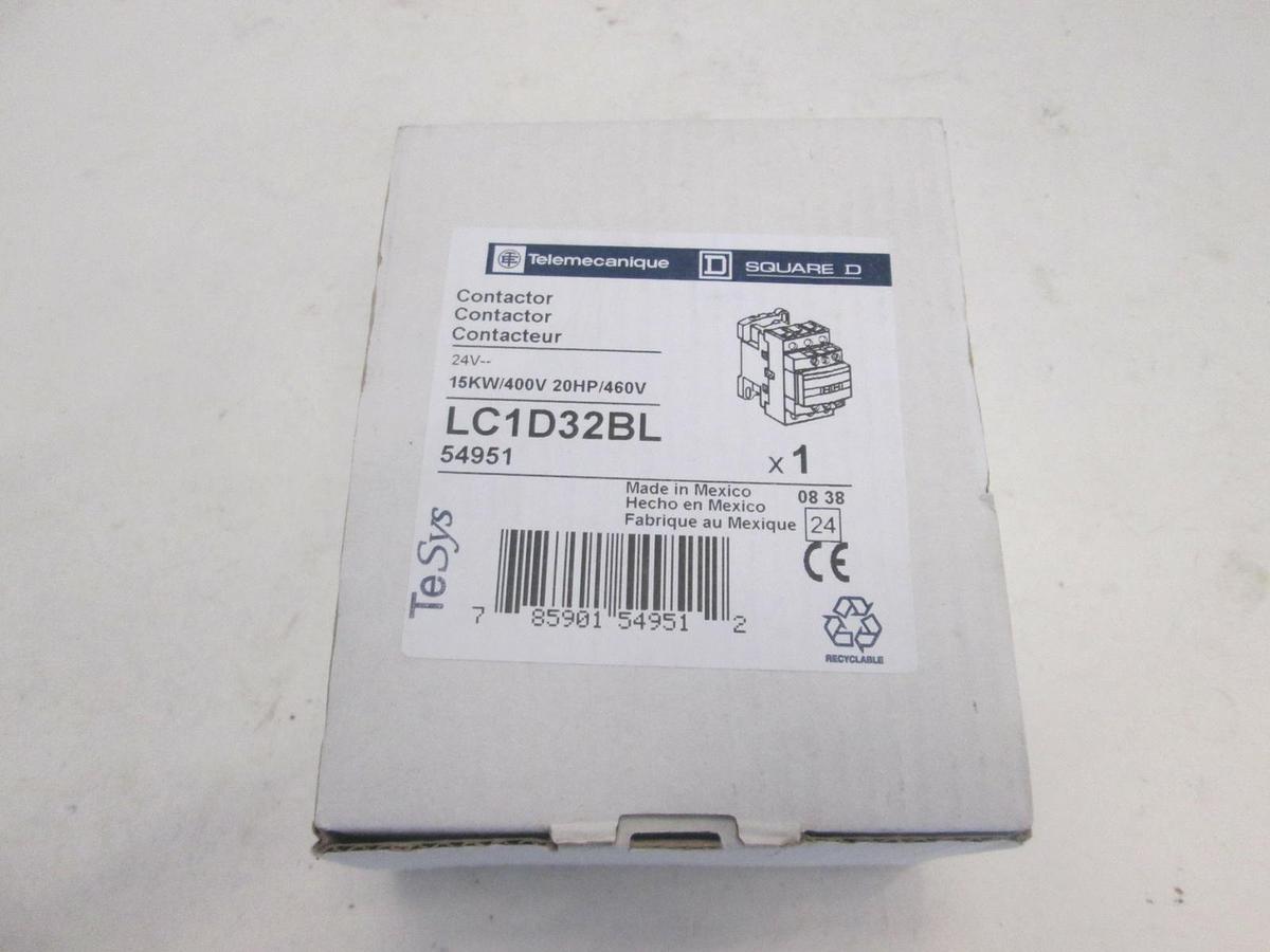 Telemecanique, LC1D32BL, Coil Starter Contactor, New