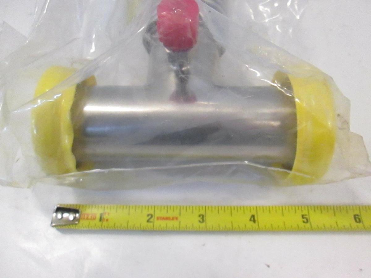 Used AMAT, 0050-SWLL6, Tee Connector with Single Port, New