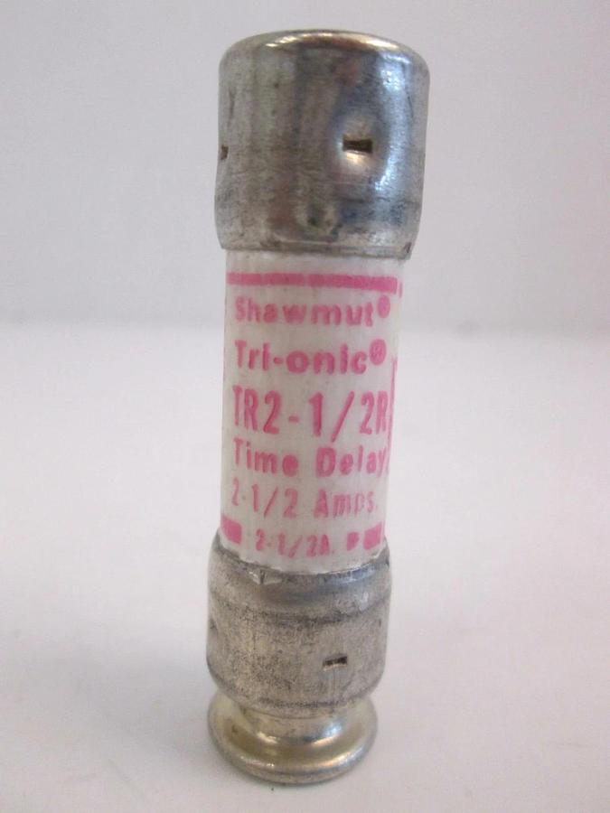 Used Shawmut Tri-onic TR2-1/2R Fuse 2-1/2A, Lot of 9