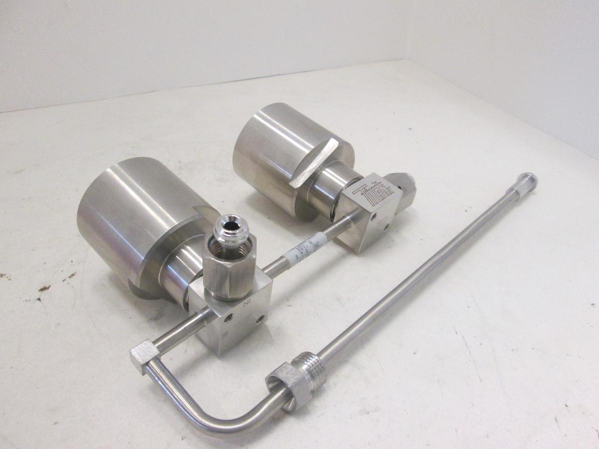 Used Semi Gas Parker UHP, N.C. High Pressure Valve Assy, 300 PSI Max, 70-125 PSI, usd