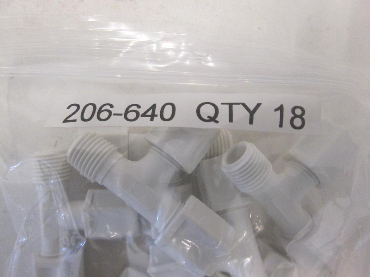 RYAN HERCO PRODUCTS, 0630-043, Tee, PP, 5/16T x 1/4NPTM x 5/6T, New, Lot of 18