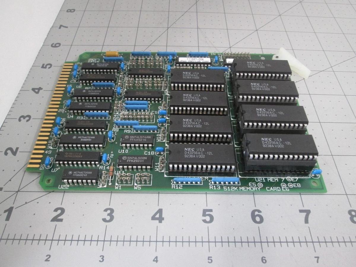 Prolog, 980760-001, 512K Memory Card PCB Assy, New