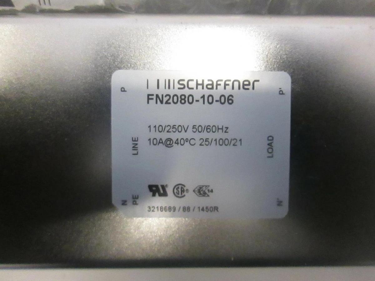 Schaffner, FN2080-10-06, Power Line Filter, New, Lot of 2