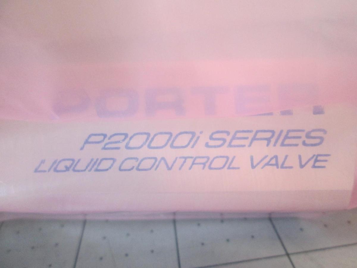 Porter Instruments, P2000I-VL002, Liquid Control Valve, Surface Mount, New