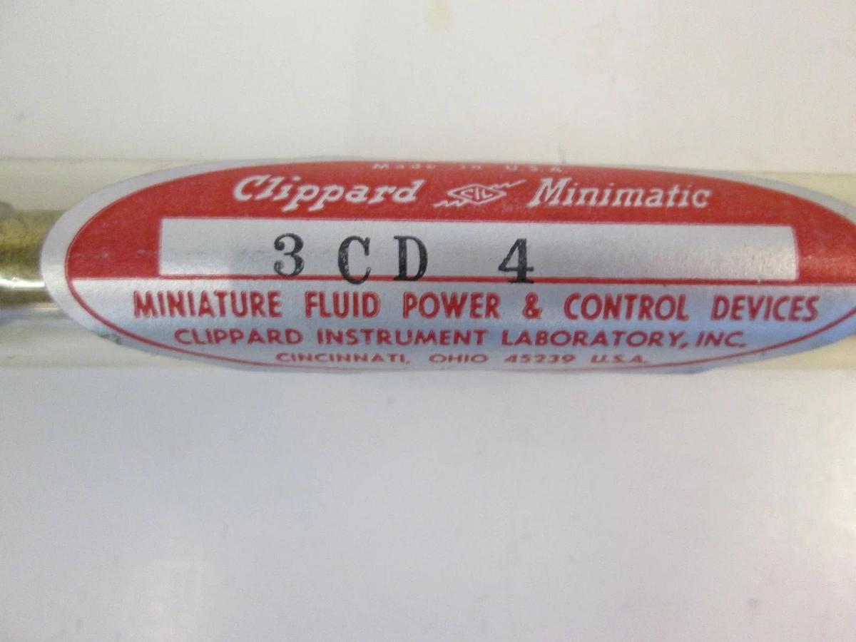 Used Clippard Minimatic 3CD-4 Pneumatic Cylinder, New