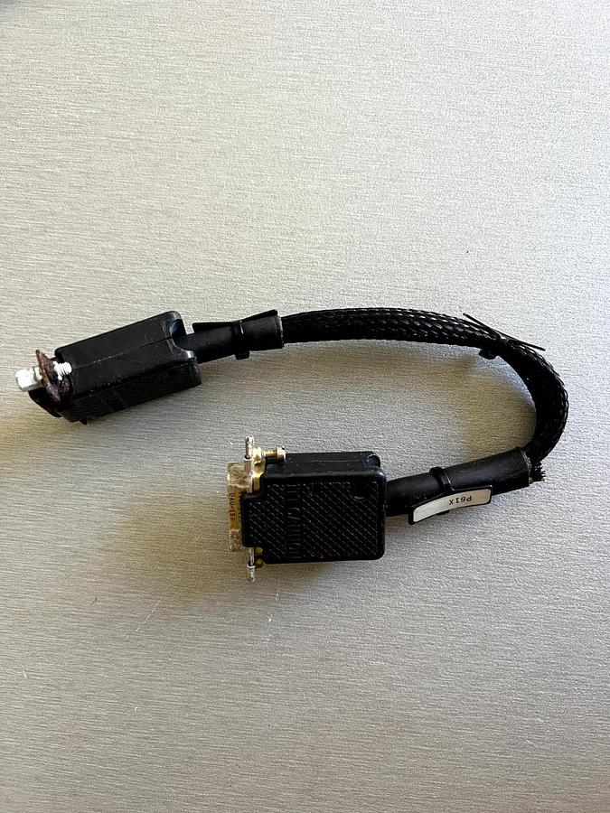 Used P/N 168460-001 Harness Assy, WFRCTR/Flat Finder Power 1/0, Used