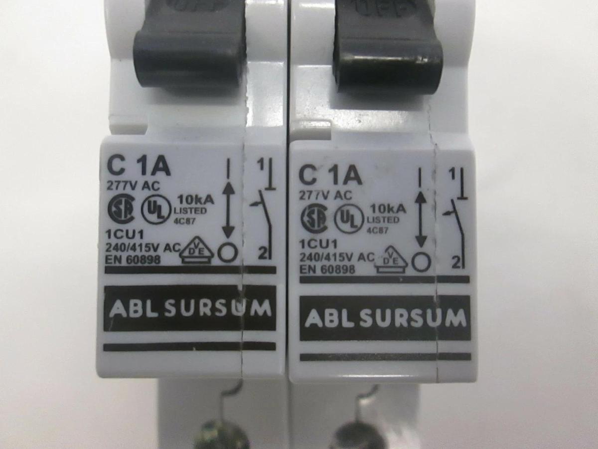 Used ABL Sursum, C 1A Breaker, Used, Lot of 2