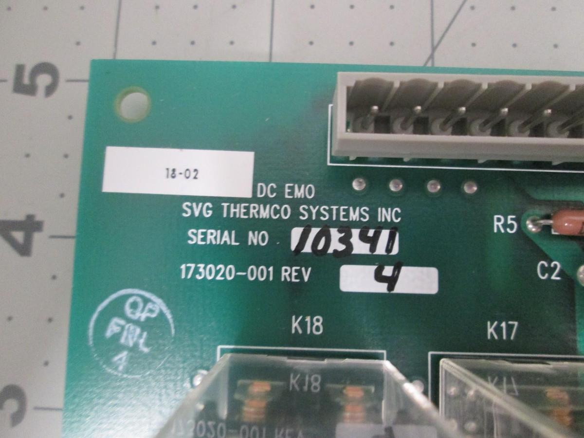 Used SPT Micro, 173020-001, EMO 24VDC PCB Assy, New