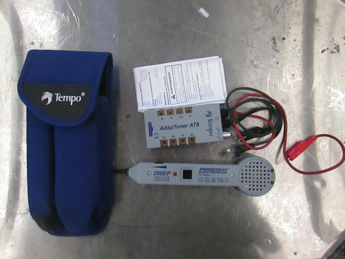 Progressive Electronics 200EP Inductive Amplifier, w/ AdapToner AT8, Case, New