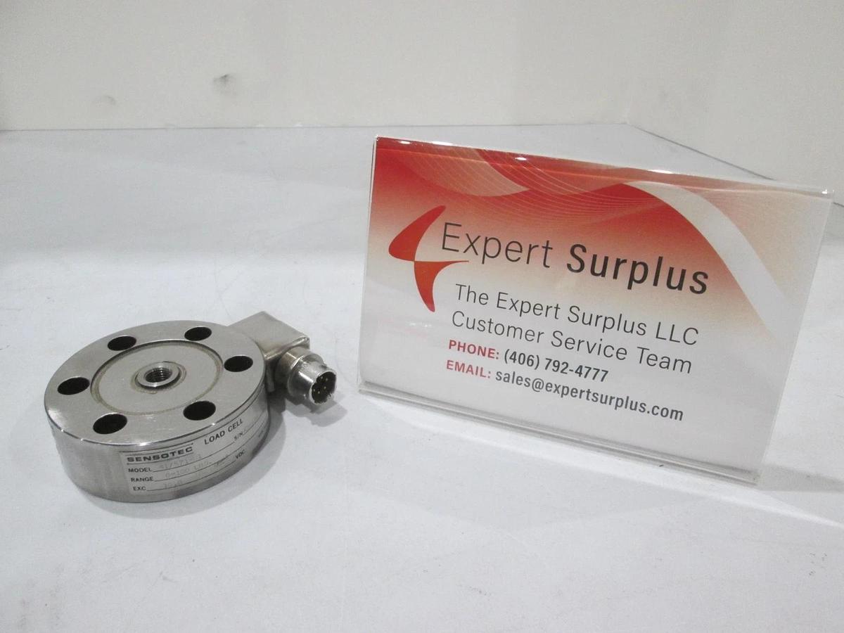 Used Sensotec, 41/571-01, Load Cell, 0-100lbs, 10.0EXC, Used