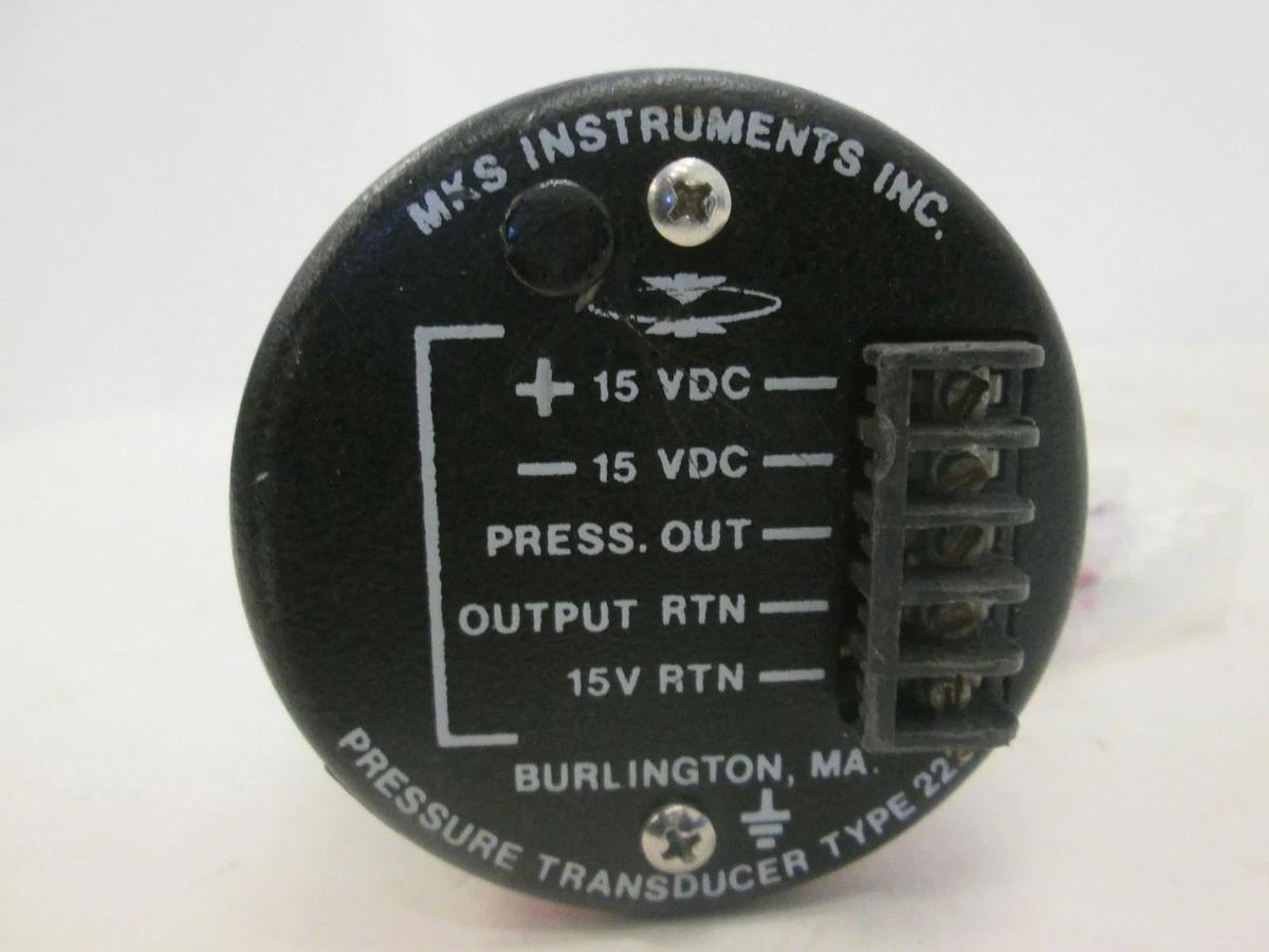 Used MKS, Baratron 10 Torr Pressure Transducer, 222CA-00010-AB, Used
