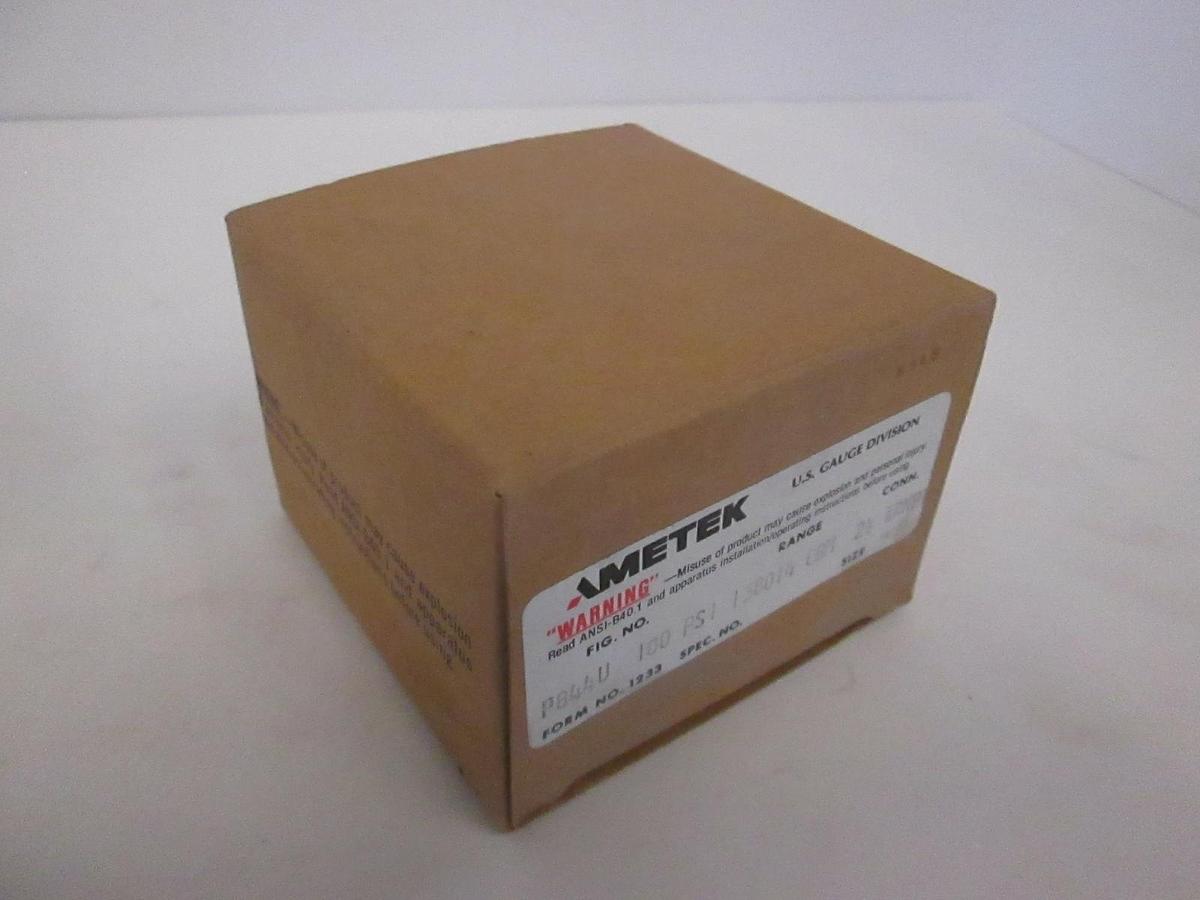 Ametek, P844U, 100 PSI Gauge, 138014 CBM, New
