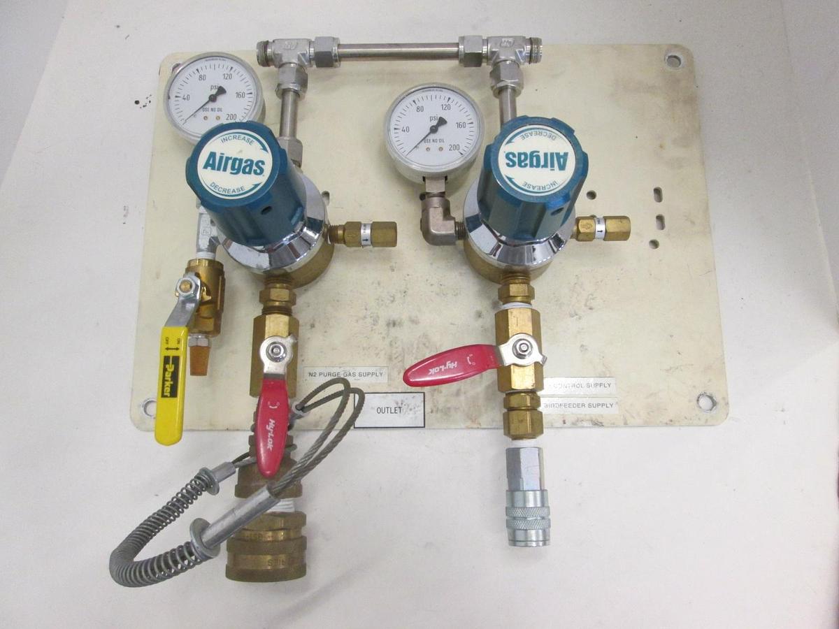 Used Custom Gas Regulator Assy for N2, Used