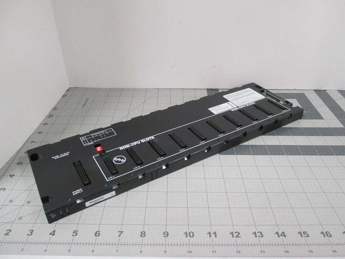 GE Fanuc, IC693CHS392J, 10 Slot Expansion Module, New