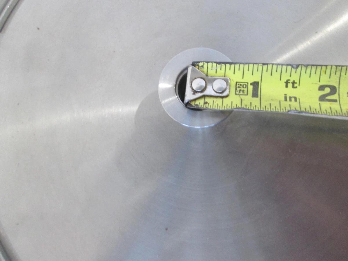 Used MDC, Blankoff Vacuum Plate, 10" Diameter, SST, Used