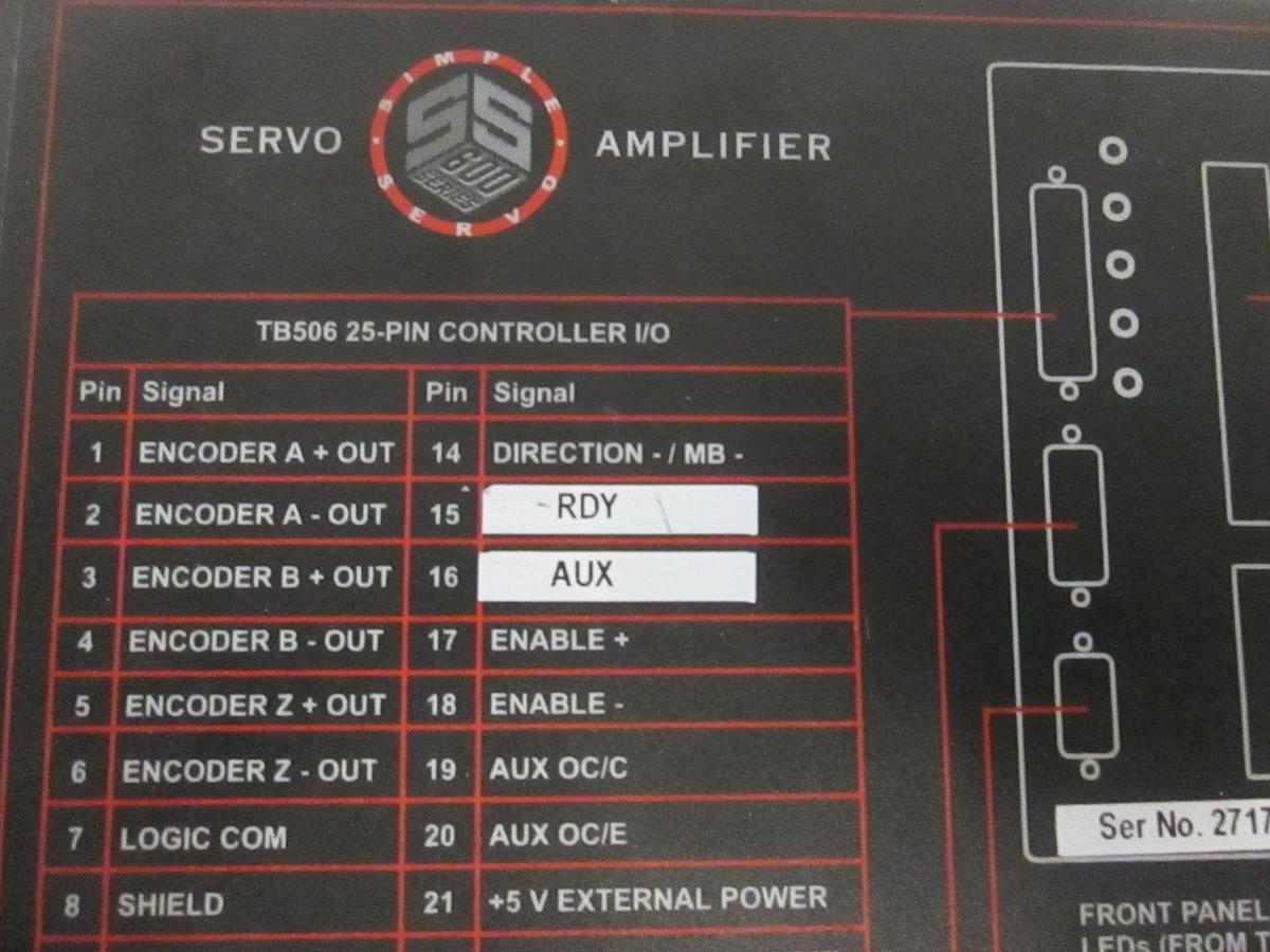 Used Servo Amplifier, SS604A-0028, Used