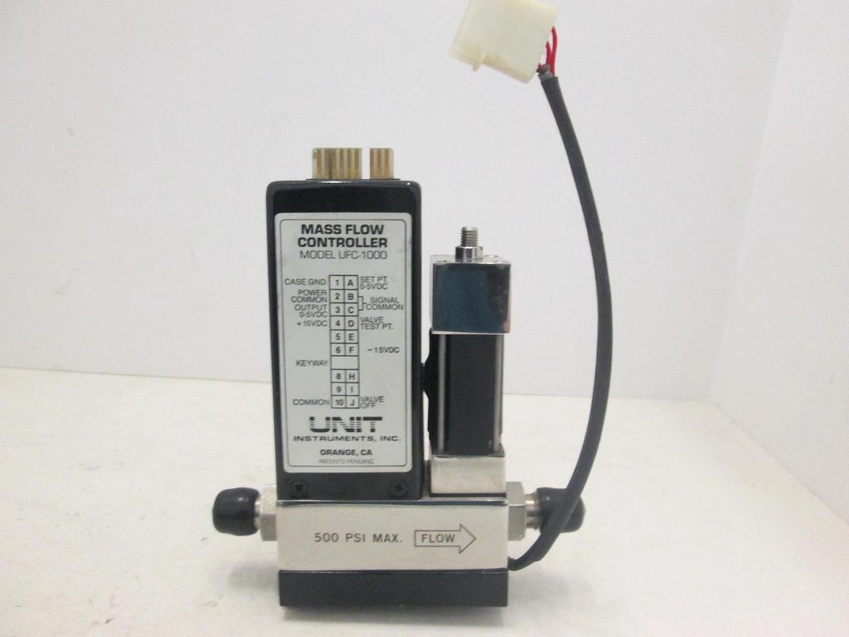 Used Unit UFC-1000, Mass Flow Controller MFC, WF6, 500 SCCM, Used