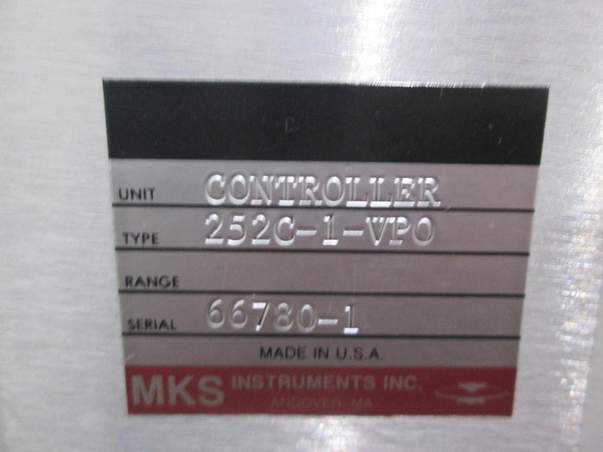 Used MKS, Type 252, 252C-1-VPO, Exhaust Valve Controller, Used