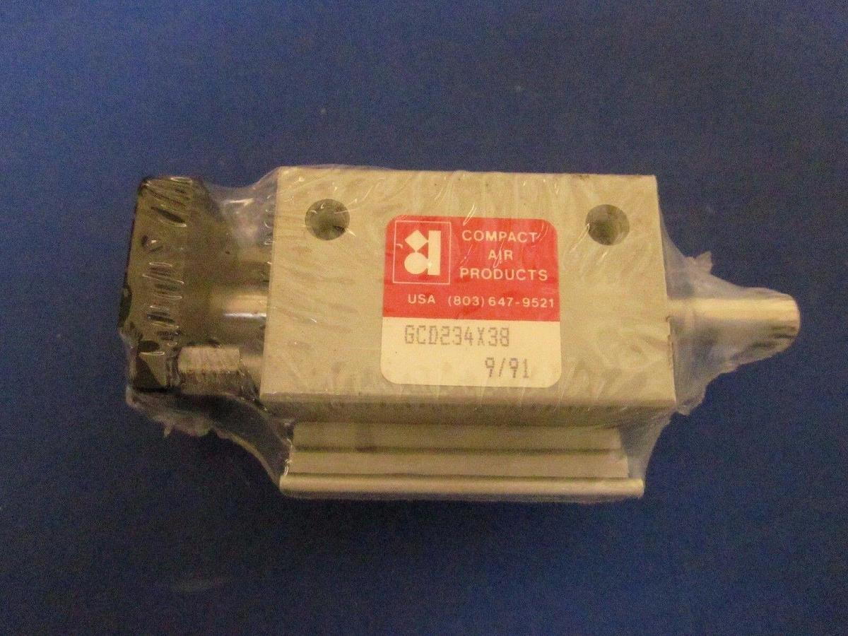Compact Air Products Compact Guided Cylinder GCD234X38, 3/4" Bore, 3/8" Stroke