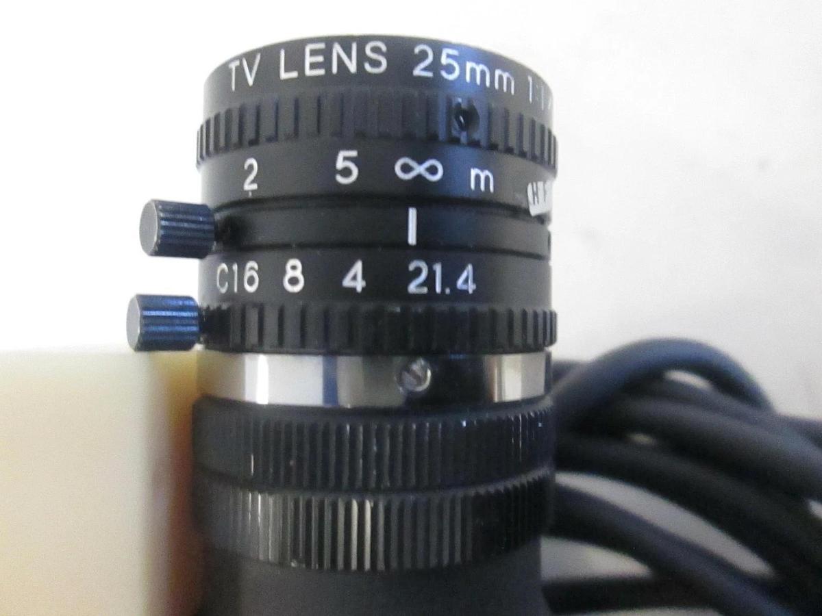 Used Keyence, Machine Vision Camera, CV-C11 w/ 25mm Lens Attachment, Used