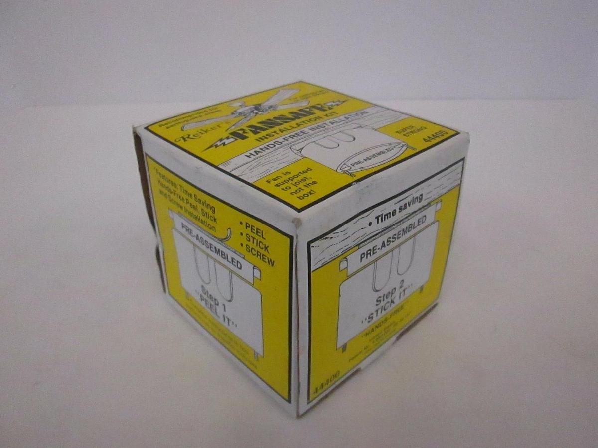 Reiker's, 44400, Fansafe Installation Kit, New, Lot of 2
