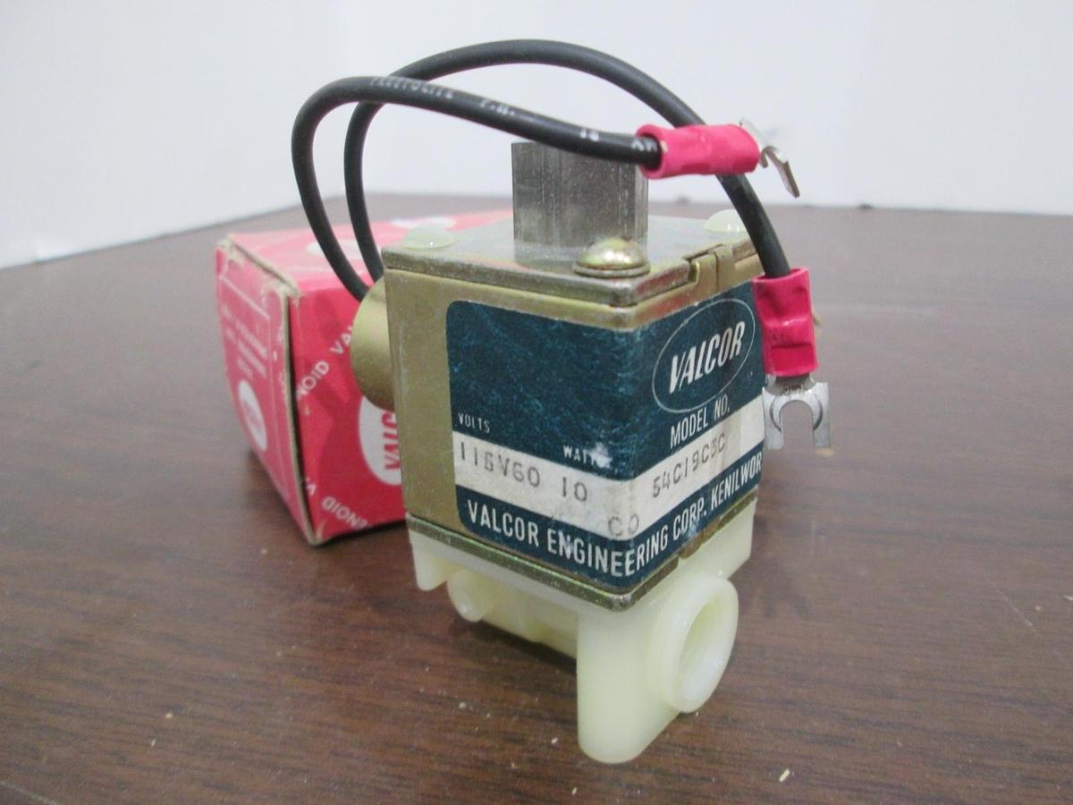 Valcor, 54C19C3C, Solenoid Valve, New