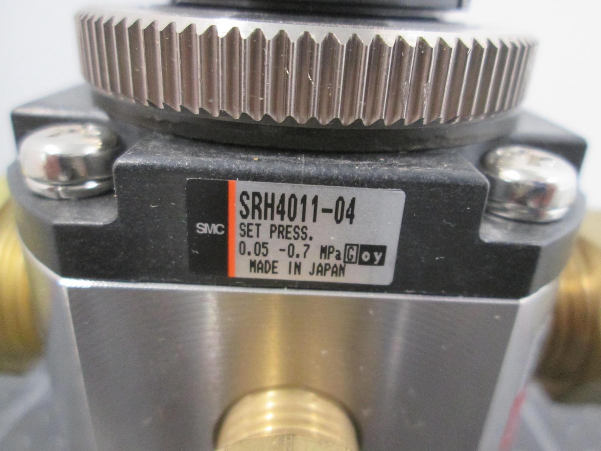 Used SMC, SRH4011-04, Stainless Steel Clean Regulator, 1/2"Rc, Used Working