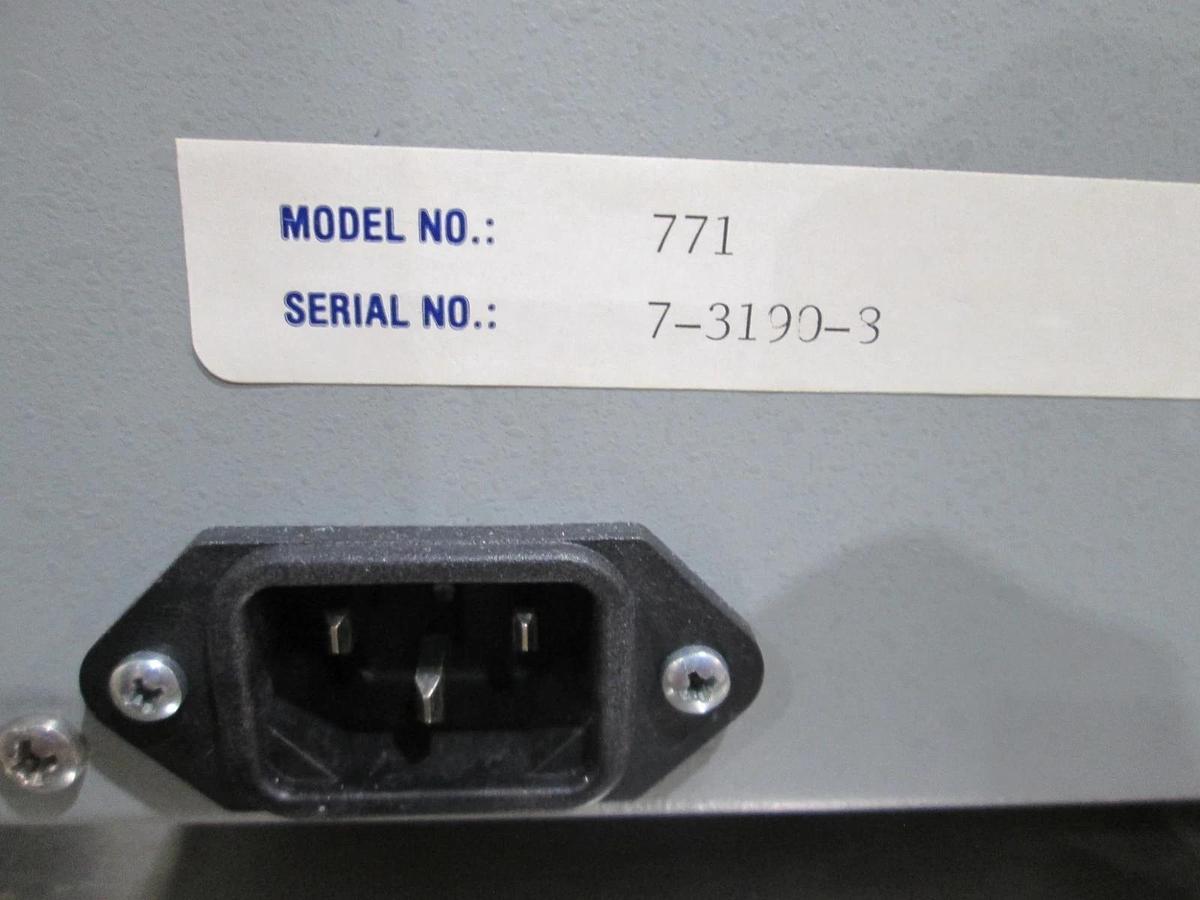 Used Argus, Model 771, Programmable Sequencer w/ Key, and Enclosure, Used