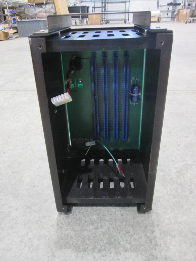 Used Semy Engineering, MYP9300001, Mypro 2 Card Cage w/ 4 Slot Backboard, Used