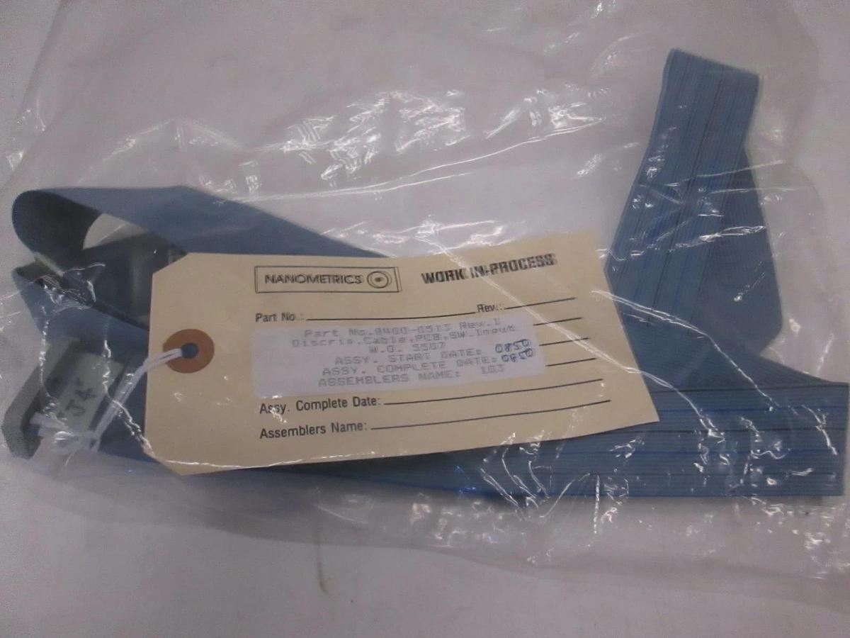 Used Nanometric Cable,PCB, SW. Input, 8400-0513, Used