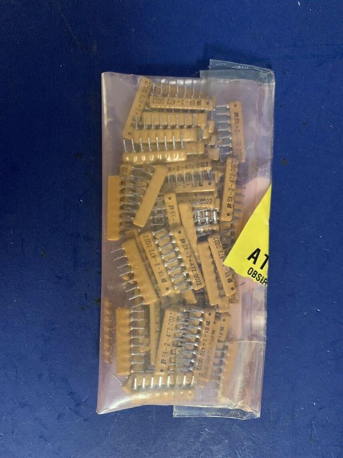 Bourns Resistor 8X-102-472 0002 , 8 Pin, Lot of 75+