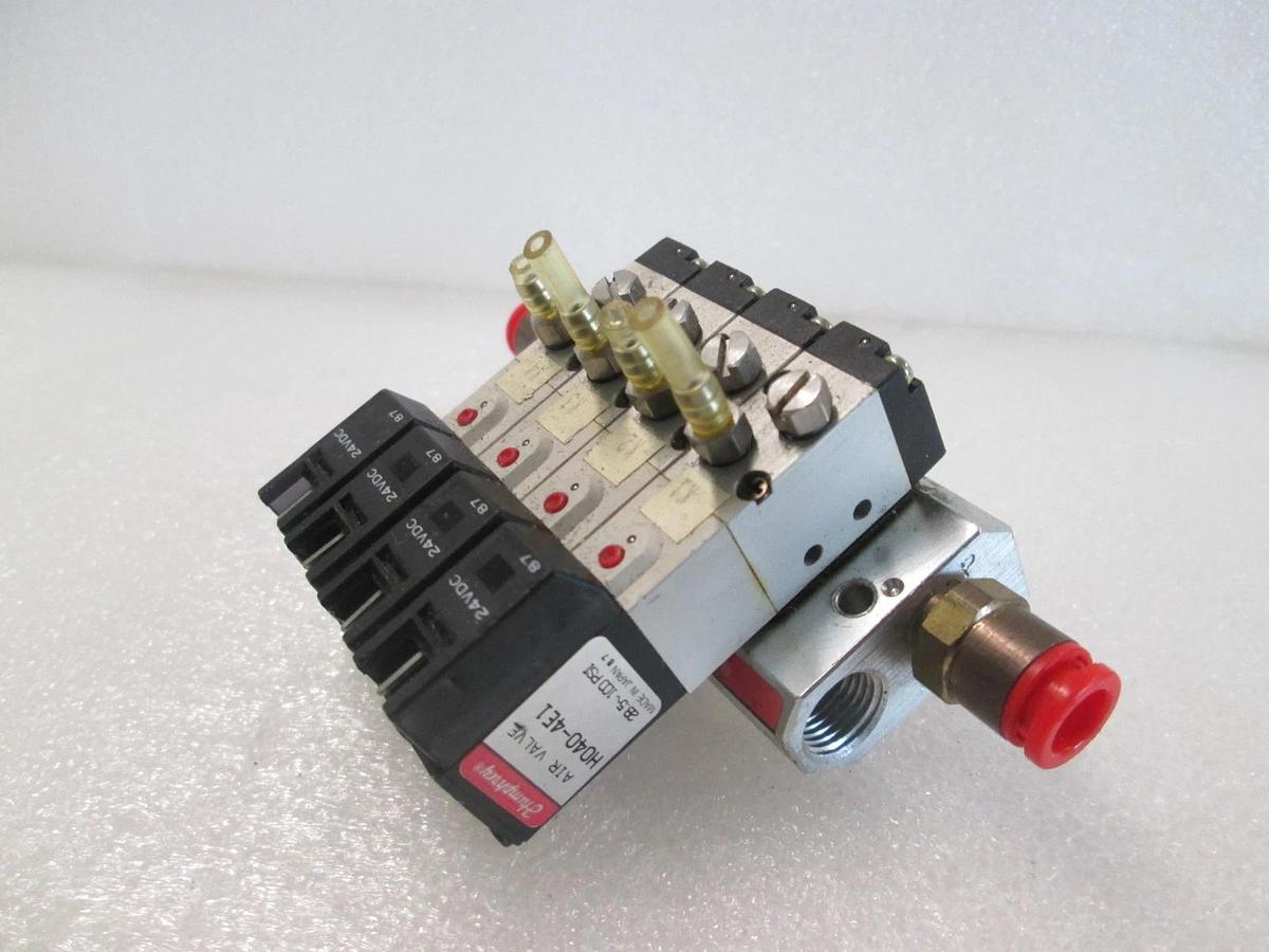 Used Humphrey, H040-4E1, 4 Valve Block Assy w/ H040M5F, Used