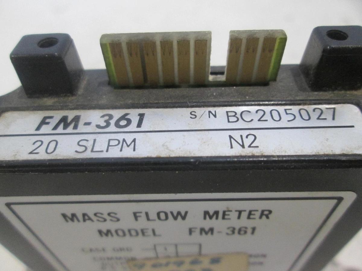 Used Tylan, FC-361, Mass Flow Controller, 20 SLPM, N2, 1/2" and 1/4", Used