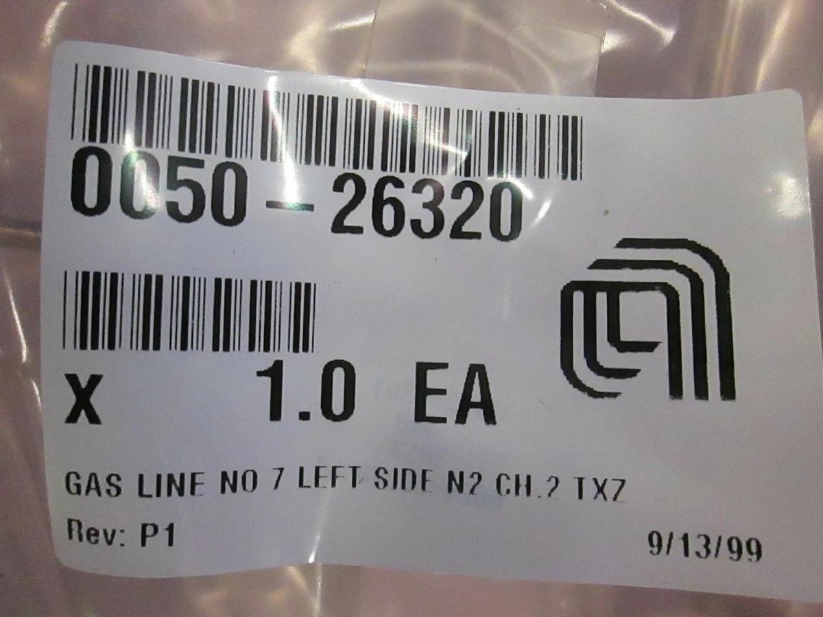 Used AMAT, 0050-26320, Gas Line NO7 Left Side N2 Ch.2 TXZ, New