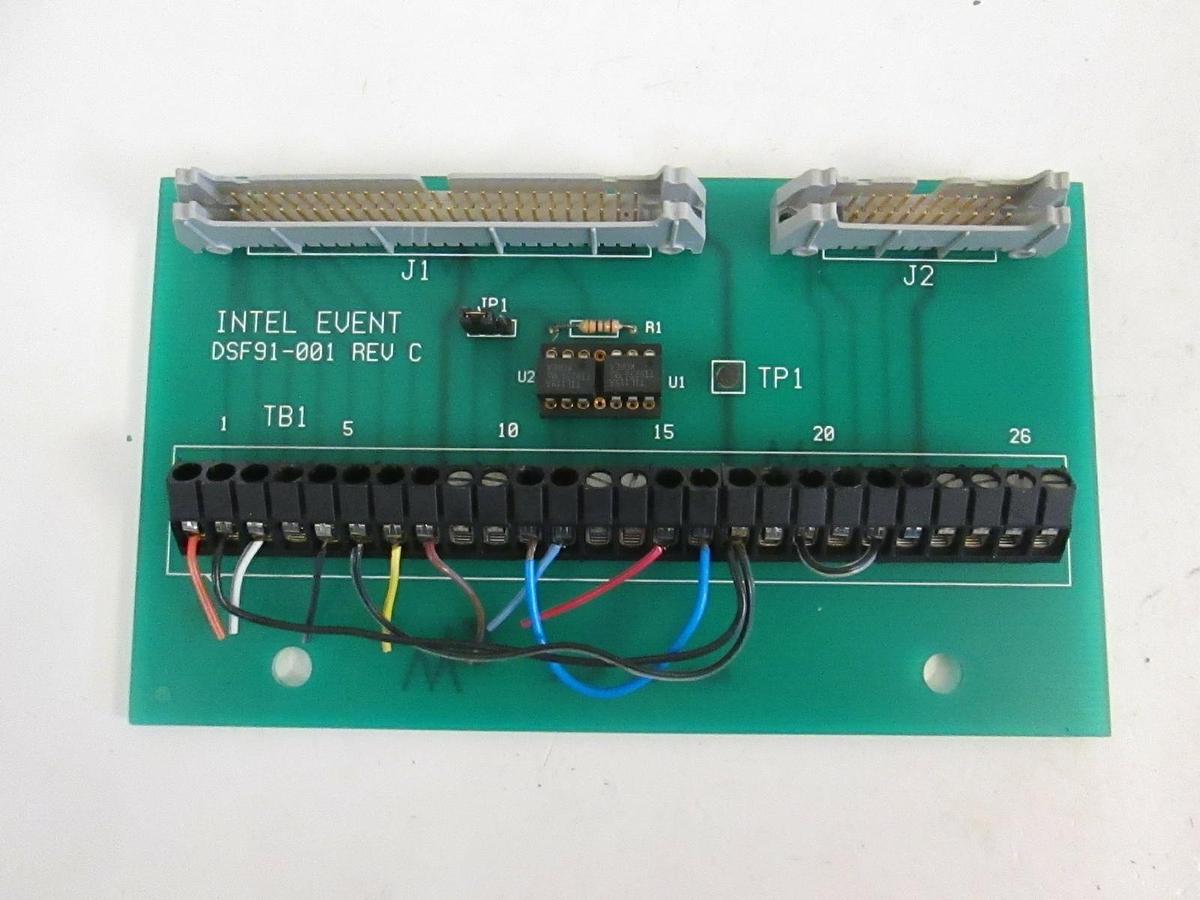 Used Intel Event DSF91-001, PCB Assy, Working When Removed